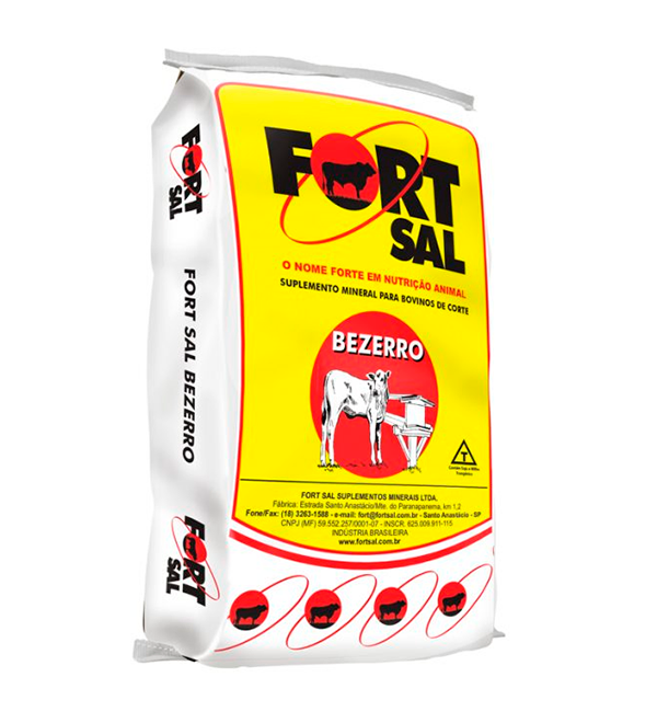 Suplemento Mineral para Bovinos de Corte Fort Sal Bezerro