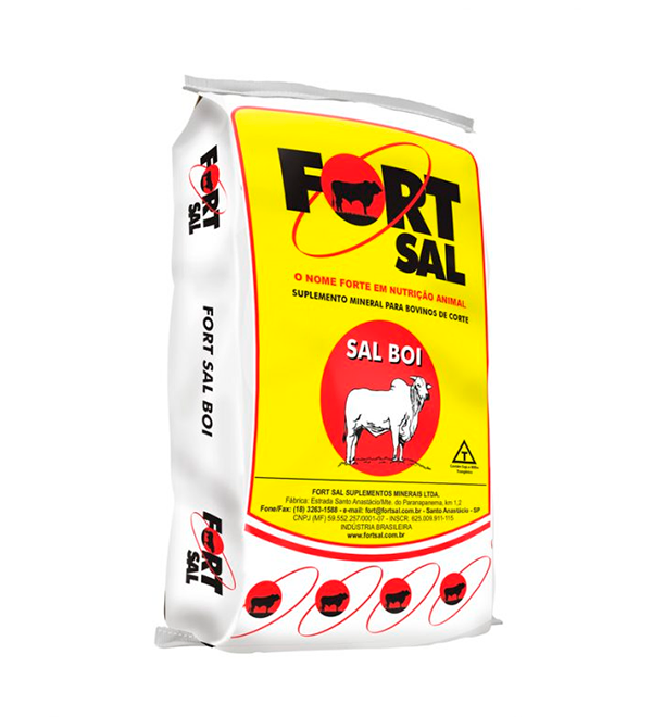 Suplemento Mineral para Bovinos de Corte Fort Sal Boi