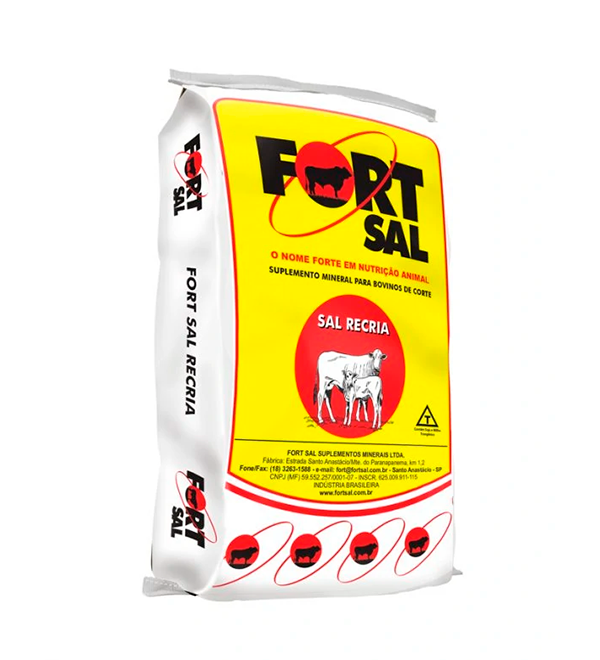 Suplemento Mineral para Bovinos de Corte Fort Sal Recria