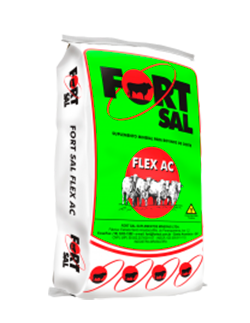 Suplemento Mineral Proteico para Bovinos de Corte Fort Sal Flex AC